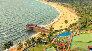 India's oldest luxury beach resort | Taj Fort Aguada Goa Drone Shots | Goa 4K