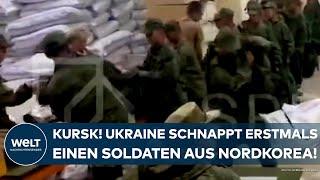 PUTINS KRIEG: Kursk! Ukraine schnappt erstmals Soldat aus Nordkorea - an Verletzungen erlegen!