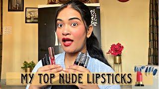 I have a 100 Lipsticks but.... (Everyday nude lipsticks collection) 🫣| Nikki Chauhan