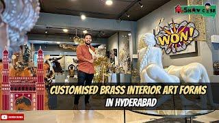 Hyderabad Vlog Series - Home Showcase @Kondapur - Brass Artefacts and Wall Decors