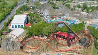 FOX43 News tests Hersheypark's new Wildcat's Revenge roller coaster