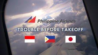 How Philippine Airlines Handles Technical Issues Before Takeoff / Jakarta to Tokyo Layover in Manila