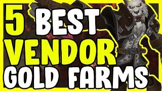 5 Best Vendor Gold Farms In WoW BFA 8.3 - Gold Making, Gold Farming Guide