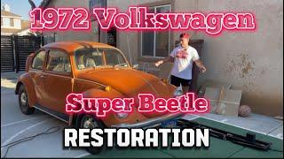 1972 Volkswagen Super Beetle - Restoration Progress