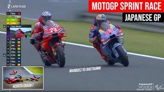 Sprint Race Results - Live Race MotoGP Today | JapaneseGP #sprintrace