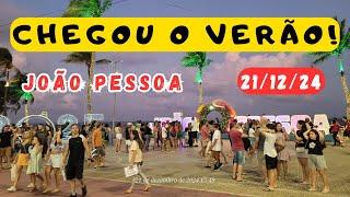 PRIMEIRA NOITE DE VERÃO 2024 | AO VIVO NA ORLA  | JOÃO PESSOA - PARAÍBA - BRASIL