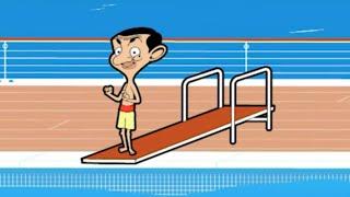 The Diving Board | Mr. Bean | Cartoons for Kids | WildBrain Kids