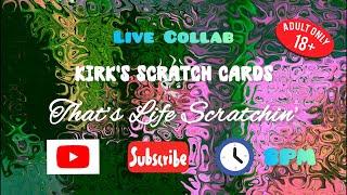 National Lottery UK Allwyn Scratch Cards Collab with @KirksScratchCards