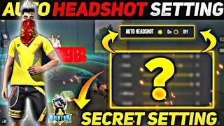 FREE FIRE AUTO HEADSHOT 2021 II BEST SENSITIVITY SETTING FOR PRO PLAYER || REDMI NOTE 9 PRO SETTING