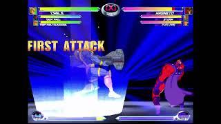 MvC2: Sanford - Cable AHVB x 5 Combo vs Magneto .:11.26.22:.