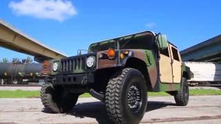 1993 AM General Humvee Walk around and Test Drive M998