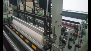 Full-automatic toilet paper roll slitter machine