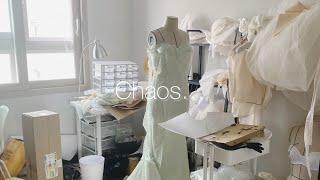 혼돈의 소잉룸 (작업실) … sewing room