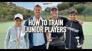 How to train junior tennis players