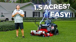 BEST electric sit down mower for home 2024 - TORO TimeCutter 60 V Max Zero Turn Battery Mower