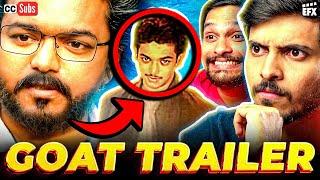 GOAT Trailer Analysis  | Thalapathy Vijay | Venkat Prabhu | CC SUBS |  EFX Reacts