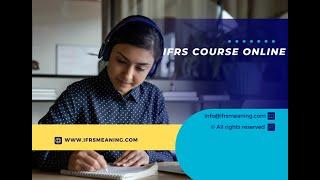 ifrs course online