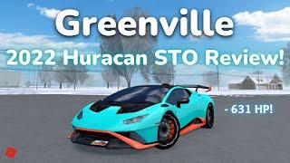 2022 Lamborghini Huracan STO Review! // Greenville Roblox