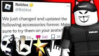 Strangest accessory updates ever... (ROBLOX ACCESSORY NEWS)