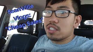 SeanVille Vlogs: "Cheap Sales"