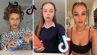 Makeup Tutorial Tiktok Compilation - GRWM  ( Get Ready With Me ) ️(Skincare, Makeup, Outfits) 906