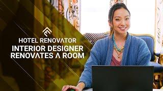 Hotel Renovator - Interior Designer Renovates A Room | ft. Noz Nozawa