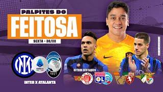 PALPITES DE FUTEBOL DIA 30/08/2024 + BILHETE FEITO