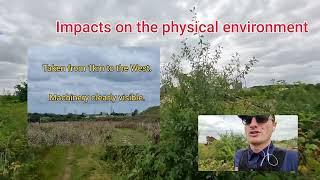 Bulls Lodge Quarry - Impact on the Physical Environment. GCSE Geography