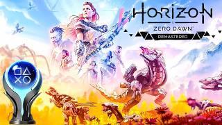 HORIZON ZERO DAWN & FROZEN WILDS REMASTERED - 100% Platinum Walkthrough No Commentary (PS5 PRO)