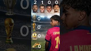  Trophy War! Dembele  Doue  Yamal  Raphinha – Who’s Winning the Battle? #football #viral #goat