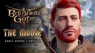 Baldur's Gate 3 (Patch 3)  FULL MOVIE / ALL CUTSCENES 【Aedan Cousland / Human Fighter】