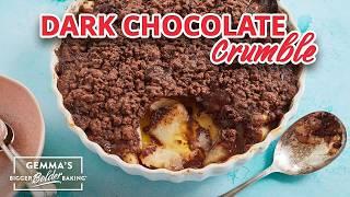 Delicious Pear & Dark Chocolate Crumble Recipe 