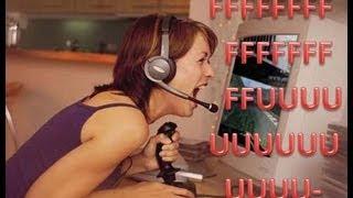 EVEN GIRLS RAGE! Gun Game Knifing Only w/ funny Reactions