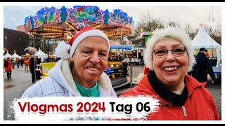  Vlogmas 2024  | Tür 06 |  Weihnachtsmarkt und Kalendertürchen