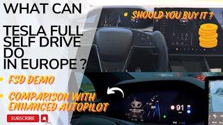 Tesla Full Self Driving and Enhanced Autopilot in Europe explained