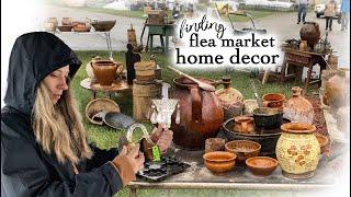 Come to the Antique Flea Market with Us! Tons of Vintage & Antique Home Decor! *SHOP ALONG & HAUL*