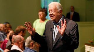 WATCH: Jimmy Carter's full Sunday School lesson