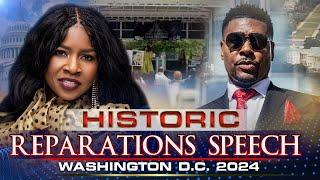 Vicki Dillard Gives Historic Reparations Speech In Washington, DC