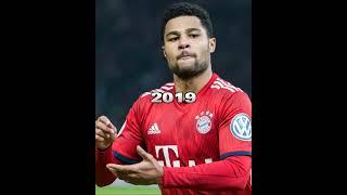 Serge Gnabry evolution