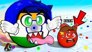 EATING EVERY COUNTRY TO BECOME SUPER COUNTRY IN ROBLOX 
