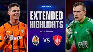 Shakhtar Donetsk vs. Brest: Extended Highlights | UCL League Phase MD 7 | CBS Sports Golazo
