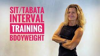 SIT Workout/TABATA/interval training/Stacy Sims || Workout by AC