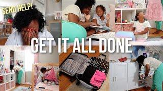 SINGLE MOM GET IT ALL DONE! PACKING FOR VACAY, APARTMENT CLEAN WITH ME, STRUGGLING TO FIND BALANCE