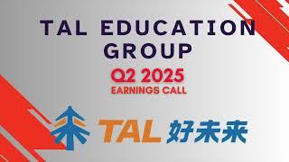 TAL Education Group TAL Q2 2025 Earnings Call