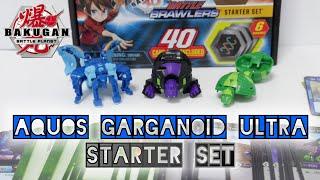 AQUOS GARGANOID ULTRA Starter 40 Cards Set | Battle Planet | BAKUGAN UNBOX