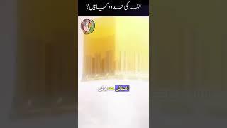 Allah ki Had Kya Hai?|Tauheed|Allah | YouTube Shorts 2024 | Khanum Amber Zehra