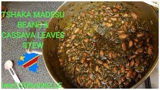 Tshaka Madesu/ Congolese Beans & Cassava Leaves Stew