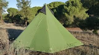 Aliexpress FLAMES CREED Ultralight Outdoor Camping Teepee 15D Silnylon Pyramid Tent 2 3 Person Large