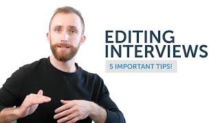 5 Tips For Editing Your Own Interview Testimonial Video