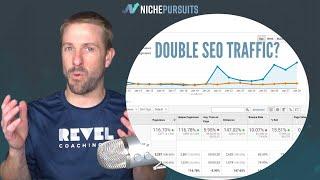 Double Your SEO Traffic?!  How to Update Old Website Content to See BIG Google Traffic Results